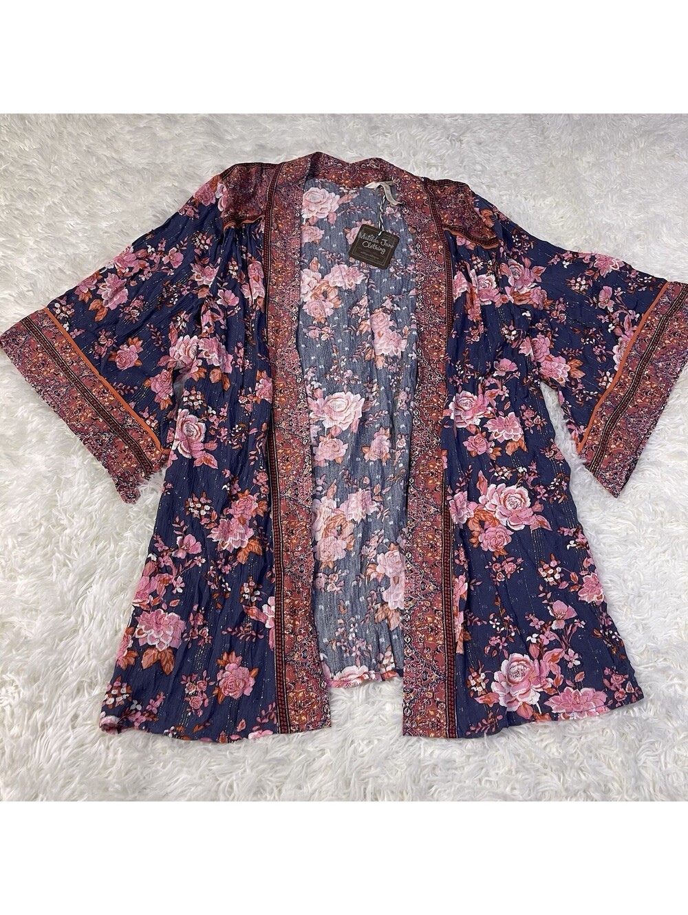 NEW Matilda Jane Olivia Floral Chiffon Kimono XS/S